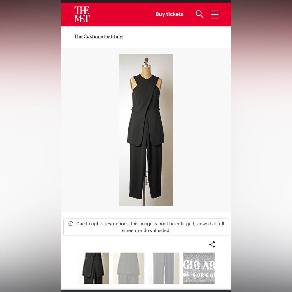 RARE Giorgio Armani 1994 Sleeveless Blazer